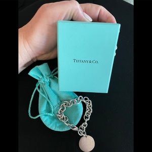 Sterling Silver Tiffany Charm Bracelet